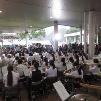 市生涯学習フェアに吹奏楽部が参加しました！