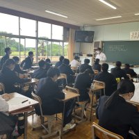 ８年生　道徳の様子