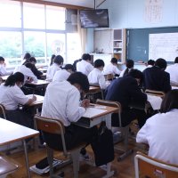 9学年　実力テストが行われました