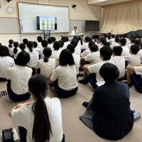 9年生　がん教育講演会が行われました